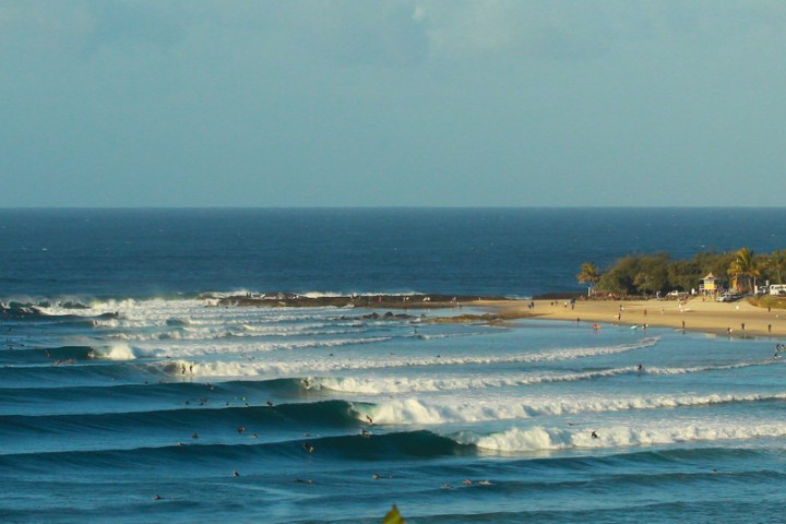 a large body of water